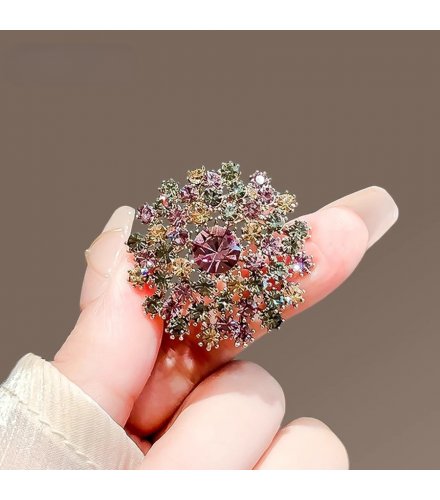 XSB202 - Vintage Floral Saree Brooch